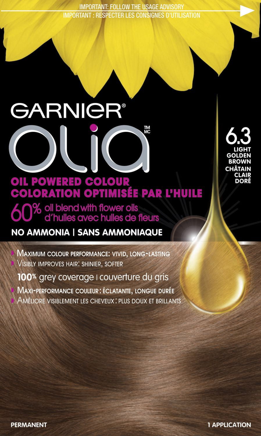 Garnier Olia No Ammonia Oil Powered Permanent Hair Colour