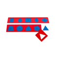 thumbnail image 1 of IFIT Montessori 10 Metal Insets, Montessori Toy Language Materials, 1 of 1