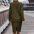 thumbnail image 3 of EQWLJWE Chandails à Col Roulé 2023 pour Femmes, Décontractés, à Manches Longues, Robe Chandail Tricotée d'Hiver, 3 of 4