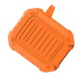 thumbnail image 4 of Earphone Case Silicone Cover Wireless Headphone Case Shell Replacement for AirPods 1/2, Orange, 4 of 5