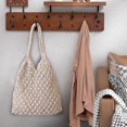 thumbnail image 3 of Cotton Crochet Shoulder Bag - Handmade Boho Purse for Summer Outings & Casual Use, 3 of 7