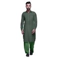thumbnail image 1 of Atasi PathaniKurtaPyjama WeddingKurtaPajama For Boys Summer Clothing, 1 of 5