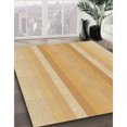 thumbnail image 3 of Ahgly Company Tapis d'Intérieur Rectangulaire Transitionnel Orange Lavable à la Machine, 4 Pieds x 6 Pieds, 3 of 7