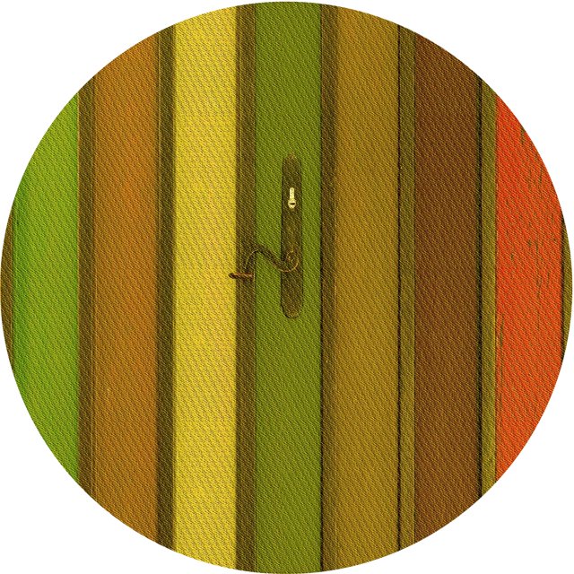 Ahgly Company Tapis d'Intérieur Ronds Transitionnels Lavables à la Machine, Brun Acajou, 6 Pieds Rond