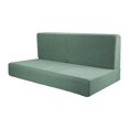 thumbnail image 1 of S SERENABLE 4 Pieces RV Seat Covers Soft Bench Covers Camper Cushion Covers for Trailers green, 1 of 8
