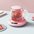 thumbnail image 2 of Birdeem Mug Warmer, Coffee Warmer & Cup Warmer for Desk with 3 Temperature Settings, More Hot Coffee Mug Warmer with 8H Auto Shut Off, 2 of 9