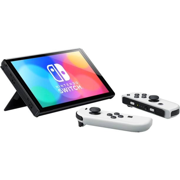 2021 New Nintendo Switch OLED Model White Joy Con 64GB Console HD