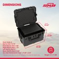 thumbnail image 2 of SKB 6U iSeries Porte-Mouches Moulé par Injection de 13 Pouces avec Roues et Poignée Intégrées, 2 of 9
