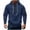 Navy, variant on CFLVAEK Mens Tactical Hoodies Pullover Big and Tall Quarter Zip Up Workout Hooded Sweatshirts with Pockets Long Sleeve Military Hoodie Wine M