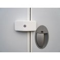 thumbnail image 3 of Milenco America Entry Door Lock 2042 Dead Lock; Keyed Alike; White; Single; With 2 Keys, 3 of 5