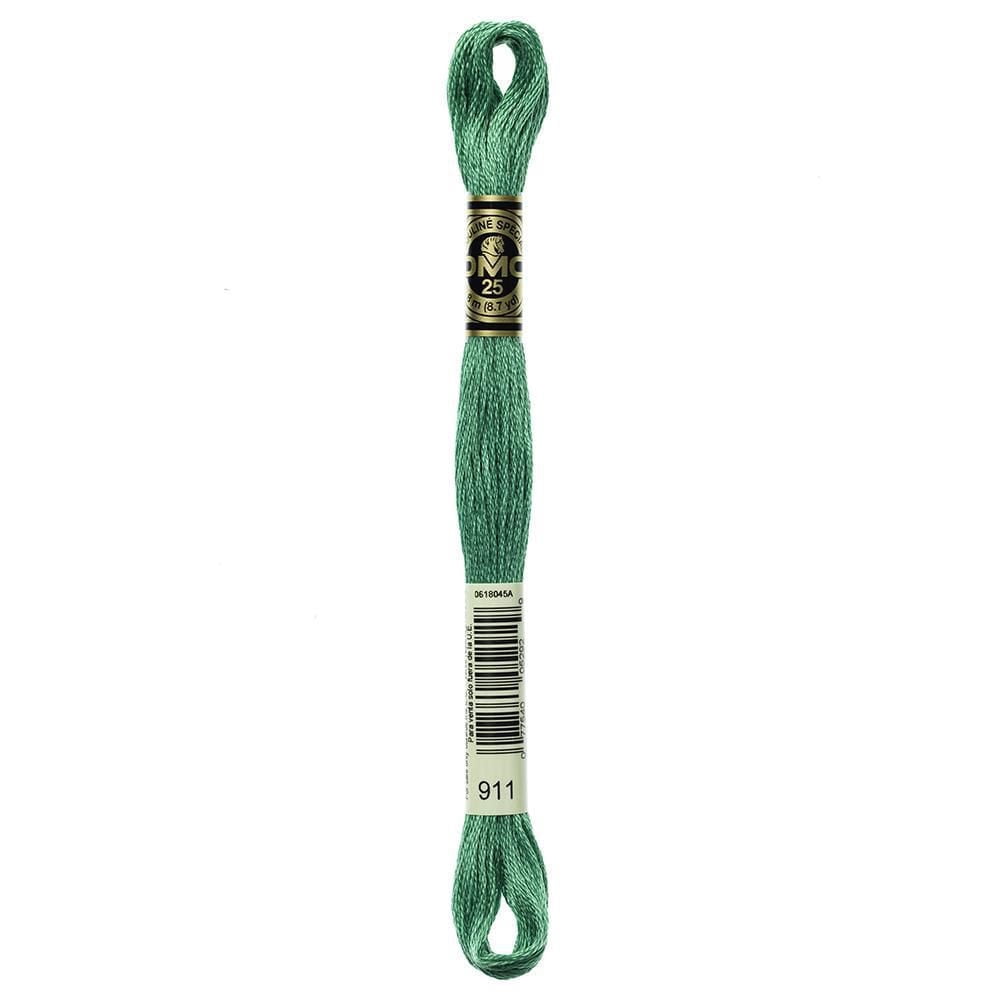 DMC à 6 brins fil à broder en coton 8 m (8.7 yd), vert