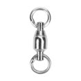 thumbnail image 2 of Swive Solid Rings High Strength Stainless Steel Fishing Swivel Rolling Snap Lure Connectors Tackle Accessories, 2 of 5