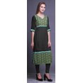 thumbnail image 3 of Bimba Printed Straight Kurtis For Women Panel Kurta Summer Tunic, 3 of 5