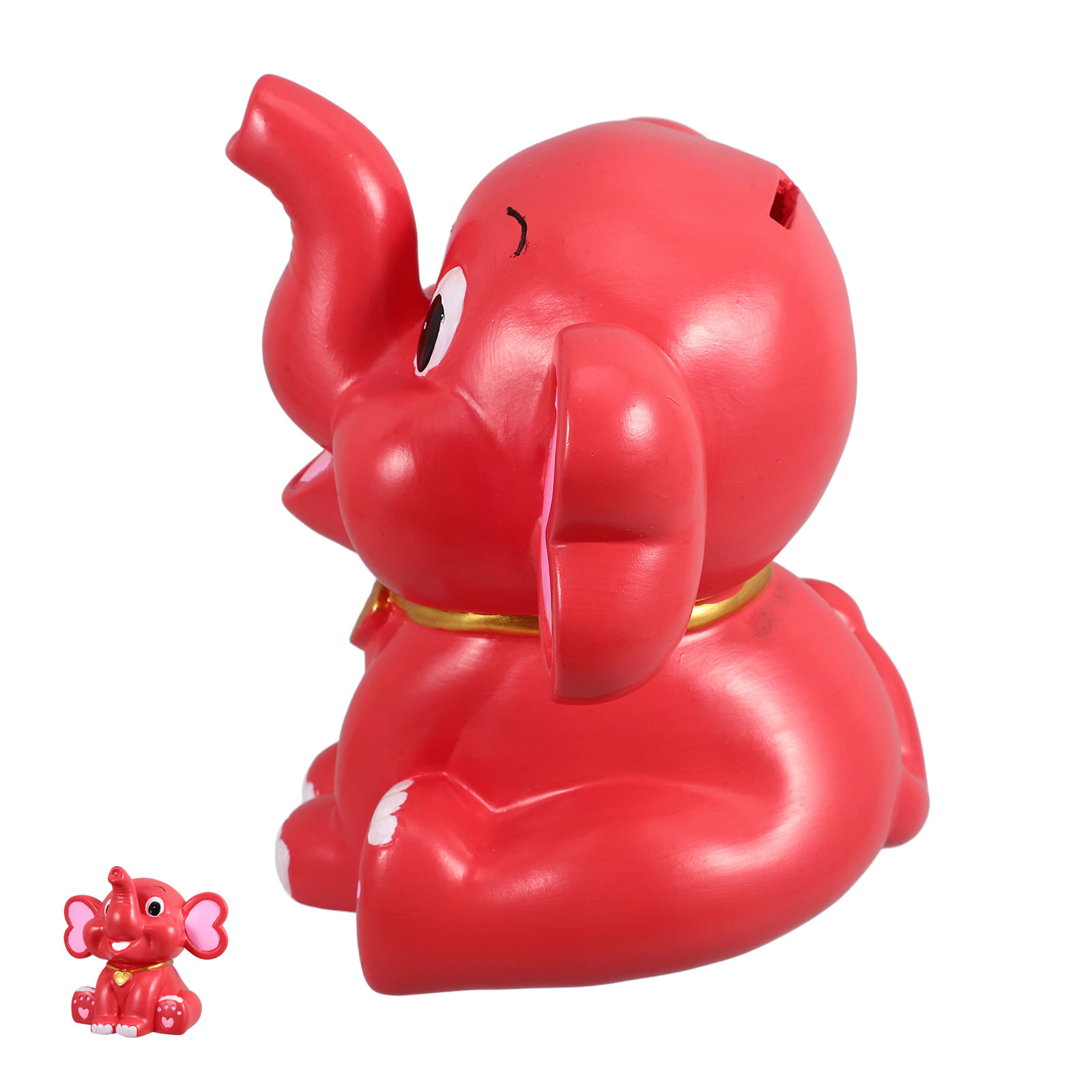 OULII Kids Money Safe Novelty Coin Holder Vinyl Pink 1 Piece