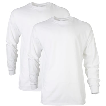 Gildan T-Shirt à Manches Longues en Coton Ultra. pour Hommes - G240 (Lot de 2)