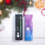 EGNMCR Office Products Office Gifts Star Glass Pen Set Pen Glass Dip Pen Stationery Gift Pen 10ml a Pen
