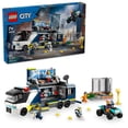 thumbnail image 1 of LEGO City Police Mobile Crime Lab Truck Toy, Pretend Play Police Toy, Includes Quad Bike, 2 Officers, 1 Scientist and 2 Crook Minifigures, Police Truck Toy for Kids Ages 7 Plus, 60418, 1 of 6