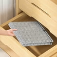 thumbnail image 3 of Stackable Storage Drawers Organizer with Lid for Bedroom Closet Under Bed Bookshelf Use – Non-Woven Fabric Folding Box, 3 of 4