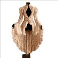 thumbnail image 1 of Pounoo Robes Gothiques Victoriennes pour Femmes Manches Évasées Ajustées Rétro Robe Médiévale pour Femmes Broderie, 1 of 5