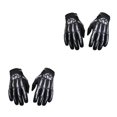 thumbnail image 3 of Decodeary Lightweight And Shockproof Skeleton Riding Gloves For Autumn Winter Breathable And Comfortable Durable Waterproof white S 2Set, 3 of 6