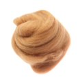 thumbnail image 2 of 10g/0.35() Wool Roving Felting Wool Yarn Roving Felting Wool DIY Handcrafted for Toys Making Brown, 2 of 5