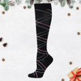 thumbnail image 2 of FhsagQ Chaussettes Chaussettes pour Hommes Sans Entrejambe Chaussettes d'Exercice Anti-Stress Chaussettes Élastiques Course Saut Chaussettes de Compression Bas Jacquard Chaussettes Mi-Mollet Chaussettes en Résille pour Hommes Ensembles Chaussettes pour Hommes Chaussettes Kaki P, 2 of 3