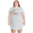 thumbnail image 1 of George Plus Women's Short Sleeve Nightshirt, 1 of 6