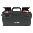 thumbnail image 2 of ARTBIN / FLAMBEAU 6918AB ARTBIN TWIN-TOP BOX Noir 17X8.5X8.5, 2 of 5