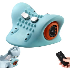 Massager Hugterra, masseur de cou Hugterrera, 6 Niveaux d'intensité, 3 Modes de chauffage pour dos, cou et épaule