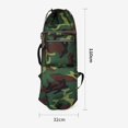 thumbnail image 2 of Skateboard Backpack Bag Adjustable Straps Skate Pouch Longboard Carry Skateboard Skateboard Case Green, 2 of 9