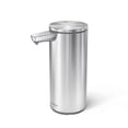 thumbnail image 1 of Simplehuman 9 oz. Touch-Free Automatic Rechargeable Liquid Sensor Pump, Sensor Soap Dispenser, Brushed Stainless Steel, 1 of 6