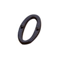 thumbnail image 2 of Aodebiao Creative Alloy Wrought Iron Floating House Numbers Modern House Address Number,Anti-Rust House Numbers Decorative Address Sign for Door Garden Mailbox with Nail Kit,Coated Black, 2 of 3