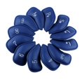 thumbnail image 1 of jinwen 12x Golf Iron Head Covers Headcovers Club Protector Blue, 1 of 9