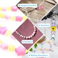 thumbnail image 5 of Uxcell 11mm Crystal Star Beads, 100 Pcs Acrylic Star Bead, Pink, 5 of 5