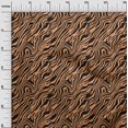thumbnail image 3 of oneOone Polyester Spandex Rust Brown Fabric Animal Skin Sewing Craft Projects Fabric Prints By Yard 56 Inch Wide, 3 of 4