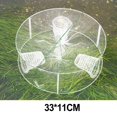 thumbnail image 3 of Crab Trap Bait Lobster Crawfish Shrimp Portable Folded Cast Net Fishing Trap Net 39Cm, 3 of 10