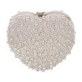 thumbnail image 1 of Yinanstore Sac à Main Élégant Sac de Soirée Sac à Main en Forme de Coeur pour la Soirée de Bal, 1 of 8