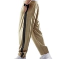 thumbnail image 2 of EOYWHK Work Pants Men Quick Drying Gym Pants Casual Athletic Breasted Loose Straight Leg Wide Button Pants, 2 of 9