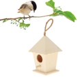 thumbnail image 3 of koolsoo Backyard Wooden Bird House Feeding Nest for Wren Style7, 3 of 6