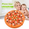 thumbnail image 2 of Multicolor Childrens Kids Pizza Slices Toppings Pretend Dinner Kitchen Play Food Toy Gift, 2 of 4