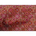 thumbnail image 4 of oneOone Cotton Poplin Fabric Floral & Geometric Ethnic Decor Fabric Printed BTY 42 Inch Wide, 4 of 4