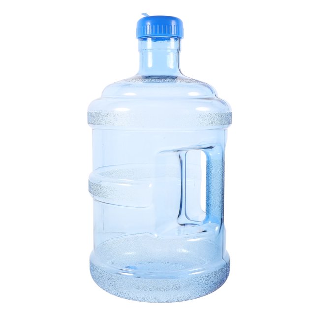 QUMIIRITY Plastic Water Jug Water Bottle Round Leakproof For Personal Use 1Pcs