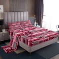 thumbnail image 1 of Erosebridal Pink Train King Sheet Sets, Steam Engine Bedding King Size, Cartoon Vehicle Decor, 1 of 6