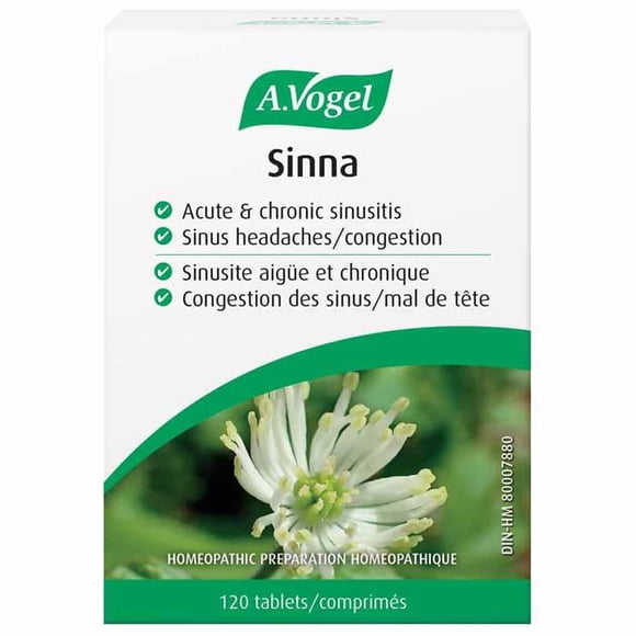 A. Vogel - Comprimés Sinna, 120 Comprimés