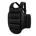 thumbnail image 4 of Almencla Protège-Poitrine de Karaté Équipement Protecteur de Côtes Protection de Boxe Corporelle Coussinet Mma Noir TP, 4 of 8