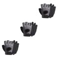 thumbnail image 1 of maskred 1 Pair Sports Gloves Outdoor Cycling Fishing Halffinger Summer Breathable Mitts Riding Protection Mittens Hand Protector Gray L 3Set, 1 of 6