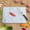 thumbnail image 2 of Multi-Purpose Pastry Marble Cutting Board, White, 2 of 3