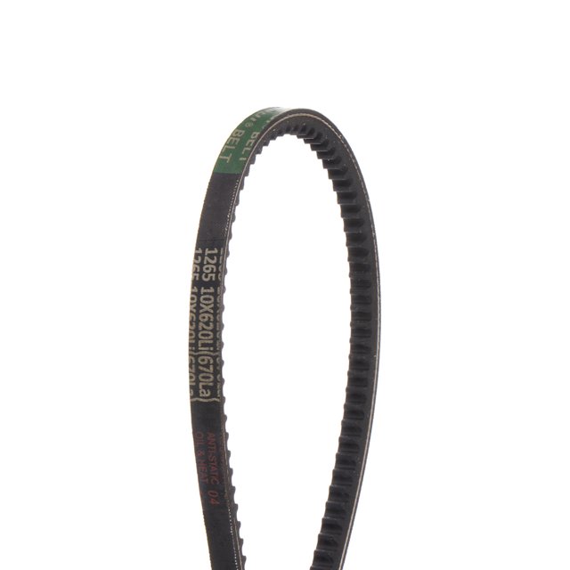 Unique Bargains 620mm Inner Girth 10mm Width Cogged V Belts Rubber Drive Belt for Power Transmission 2 Pack