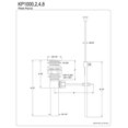 thumbnail image 5 of Kingston Brass KP1000 Plastic Pop-Up Drain with Overflow, Polished Chrome, 5 of 5