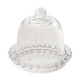 thumbnail image 4 of Glass Cake Stand Cake Display Tray Multifunctional Cake Cover Glass Dessert Dome S, 4 of 7